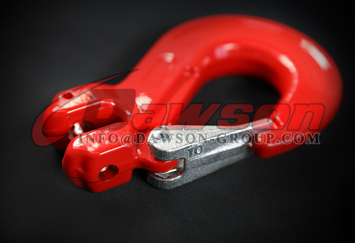 DS333 G80 WLL 3.15T Clevis Sling Hook with Cast Latch for Lifting Chain Slings - Dawson Group Ltd. - China Manufacturer, Supplier