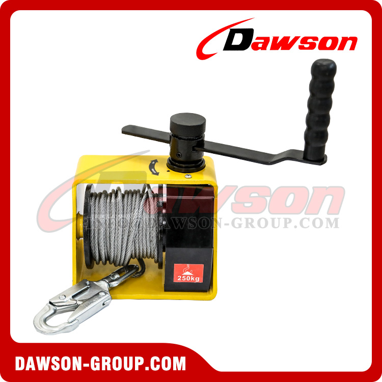 DSHW-AB Hand Worm Gear Winch with Wire Rope, Hand Winch - Dawson Group Ltd. - China Factory, Supplier