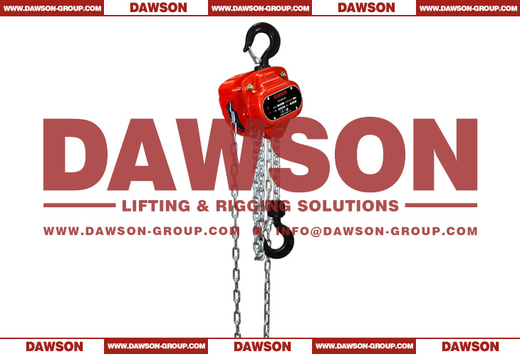 DSVC Heavy Duty Chain Block for Lifting Goods, Manual Chain Hoist - Dawson Group Ltd. - China Manufacturer, Supplier