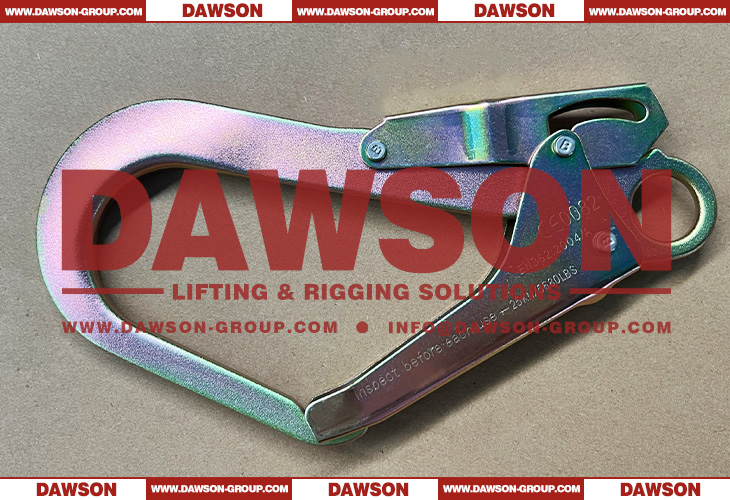 DSJ-2031 Climbing Harness Full Body Harness Fall Protection Steel Snap Hook, Forged Steel Safety Scaffold Hook - Dawson Group Ltd. - China Manufacturer