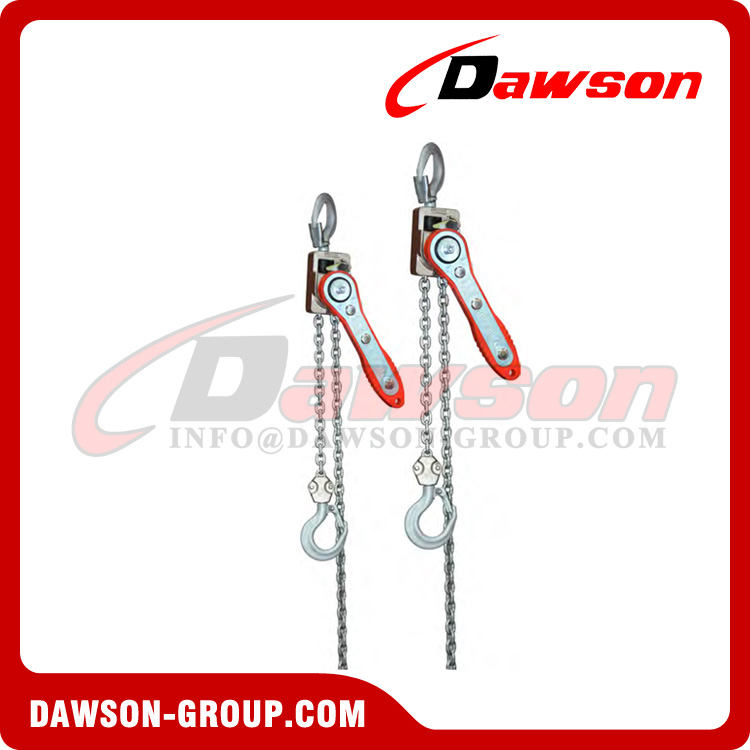 DSVW Mini Aluminum Alloy Lever Hoist for Horizontal Use
