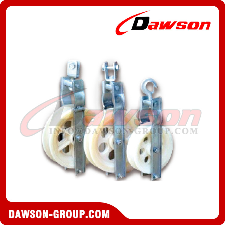 Electricity Block, Electric Block with Roller Bearing and Steel Sheave