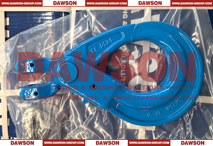 DAWSON DS1006 G100 European Type Forged Clevis Self-Locking Hook for Lifting Chain Slings - Dawson Group Ltd. - China Manufacturer, Supplier