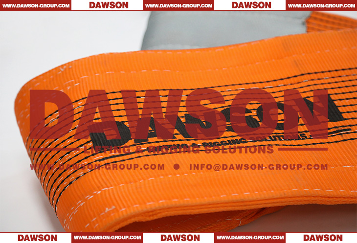 DAWSON WLL 30 Ton Heavy Duty Polyester Webbing Slings - Lifting Slings Crane Slings - Dawson Group Ltd. - China Factory
