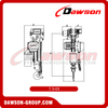 0.5 T - 5 Ton Electric Chain Hoist with Electric Trolley, 500kg-5000kg Electric Hoist