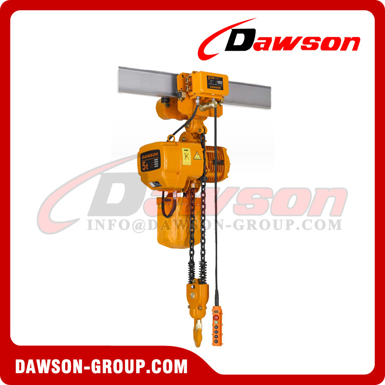 0.5 T - 5 Ton Electric Chain Hoist with Electric Trolley, 500kg-5000kg Electric Hoist