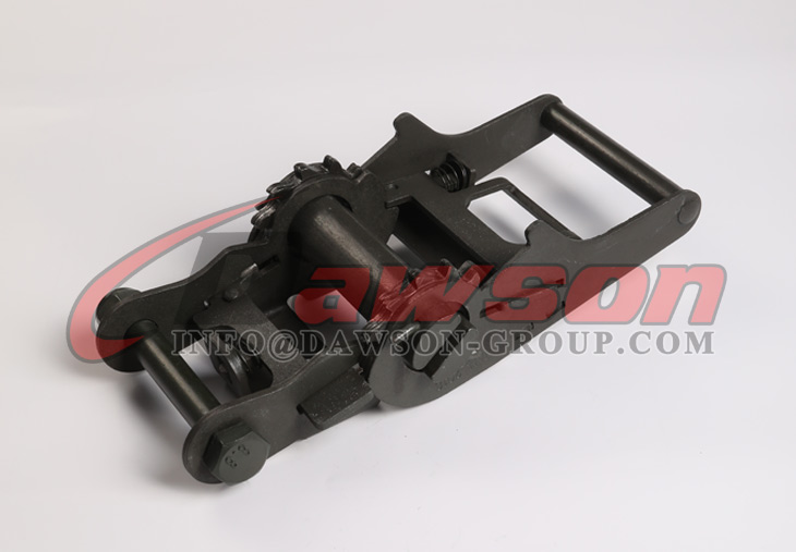 75MM 10T 22000LBS Short Ratchet Buckle for Tie Down Lashing, 10000KG Ratcheting Lashing Buckle - Dawson Group Ltd. - China Manufacturer, Supplier