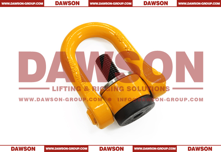 DAWSON M8-M100 Metric Thread Double Swivel Shackle G80 Swivel Hoist Ring - Dawson Group Ltd. - China Supplier