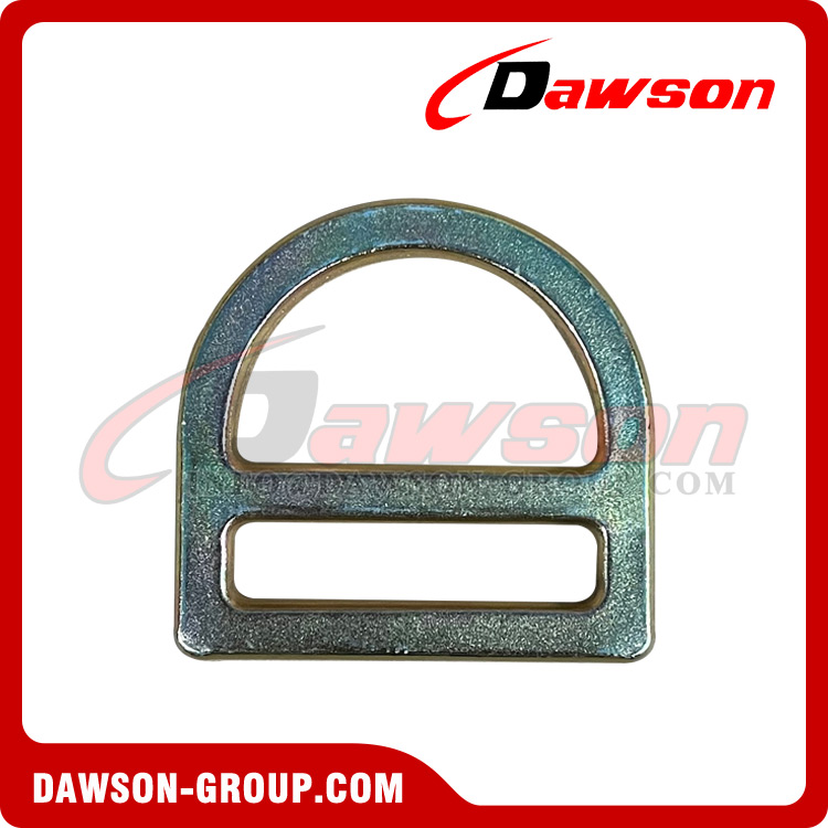 DSJ-3027 Outdoor Climb Fall Protection Stamped D-Ring, Sheet Steel D Ring for Polyester Web Lanyard