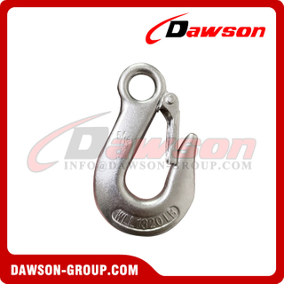 Drop Forged Eye Slip Hook Stainless Steel 316, T316 Eye Hooks