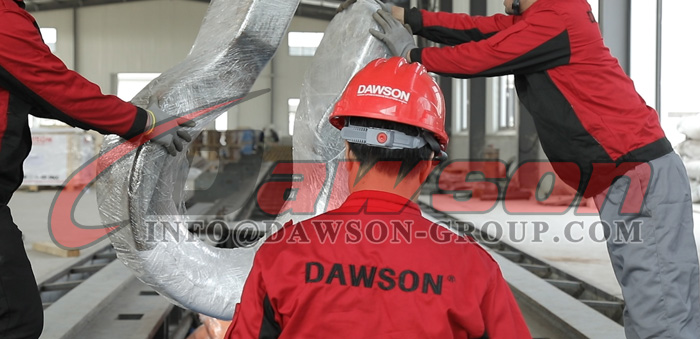 Heavy Duty Alloy Steel Bolt Type Wide Body Shackle for Synthetic Web Slings, Synthetic Round Slings or Wire Rope Slings - Dawson Group Ltd. - China Factory