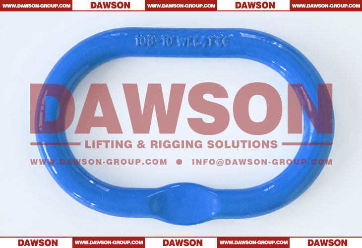 DAWSON DS1013 G100 06-3226MM Forged Master Link with Flat for Crane Lifting Chain Slings - Dawson Group Ltd. - China Manufacturer, Supplier, Factory