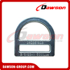 DSJ-3027 Outdoor Climb Fall Protection Stamped D-Ring, Sheet Steel D Ring for Polyester Web Lanyard