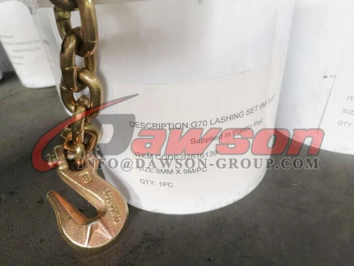 DAWSON ASNZS 4344 G70 Transport Lashing Chain Grade 70 Australian Standard Transportation Chain - Dawson Group Ltd. - China Manufacturer, Supplier, Factory