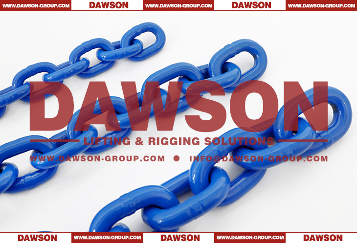 G100 Grade 100 EN818-2 High Level Strength Round Alloy Steel Lifting Chain for Hoist - Dawson Group Ltd. - China Factory, Supplier