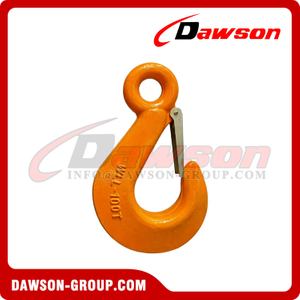 G80 WLL 100T Eye Lifting Hook Standard Eye DIN 7540 Alloy Steel Hook