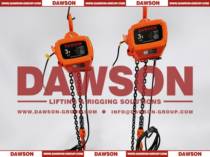 DS-HB03-01 3T Electric Chain Hoist with Hook, 3000kg Heavy Duty Electric Hoist, Lifting Tools & Equipment - Dawson Group Ltd. - China Manufacturer, Supplier, Factory