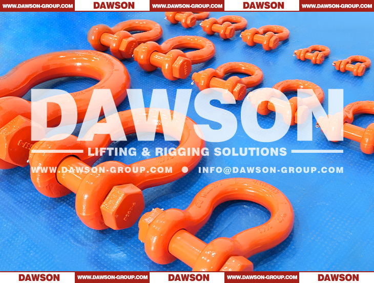 US Type DG2130 Bow Shackle with Safety Pin, S6 Bolt Type Anchor Shackle - Dawson Group Ltd. - China Manufacturer