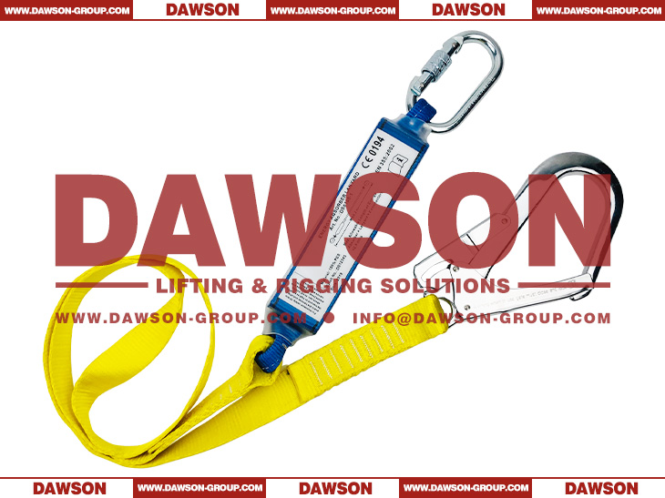 DS6105-1-BY Energy Absorbers Webbing Lanyards EN355 EN354 - Dawson Group Ltd. - China Manufacturer, Supplier
