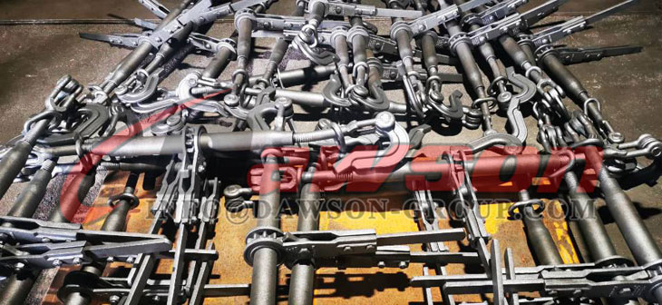 Forged Portable River Ratchet Load Binder, SteamBoat Ratchet Binder with Pelican Hooks Each End