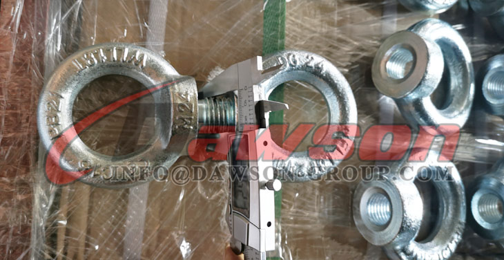 DIN 580 Galvanized Eye Bolts Lifting Eye Screw - Dawson Group Ltd. - China Factory, Supplier, Manufacturer