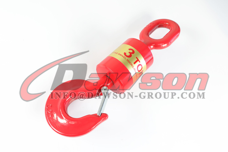 Forged Super Alloy Steel Color Painted Rigging Hardware G80 Swivel Hook  with Bearing - China Hook and Rigging price