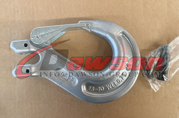 DS1004 G100 Gray Painted Clevis Sling Hook with Safety Latch for Chain Sling Fitting - Dawson Group Ltd. - China Manufacturer, Factory