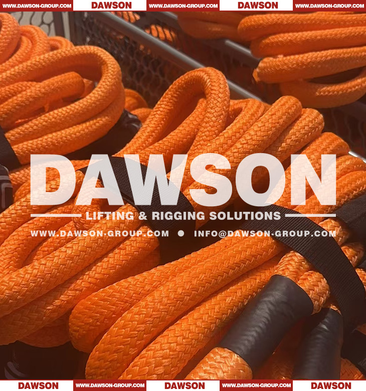 DAWSON Energy Rope Truck SUV Tow Rope, Vehicle Recovery Rope, Towing Rope, Kinetic Recovery Rope, Nylon Fiber with Protection Webbing - Dawson Group Ltd. - China Manufacturer, Supplier