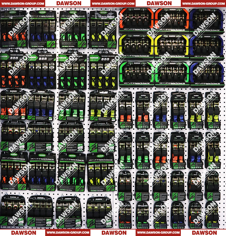 DAWSON 2PCS 4PCS 1&times;15 Ratchet Tie Down Straps Set for Cargo Securing - Dawson Group Ltd. - China Manufacturer, Supplier, Factory