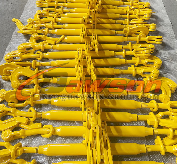 Forged Portable River Ratchet Load Binder, SteamBoat Ratchet Binder with Pelican Hooks Each End - Dawson Group Ltd. - China Manufacturer, Supplier, Factory