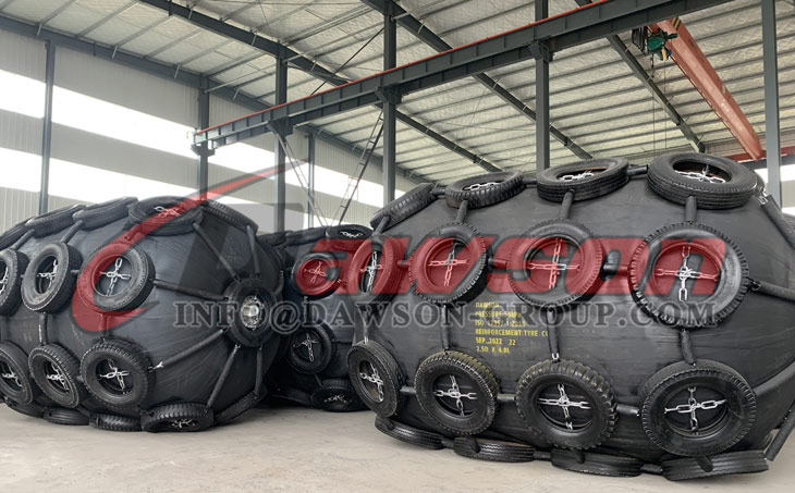 Pneumatic Marine Yokohama Type Rubber Fender - Dawson Group Ltd. - China Manufacturer, Supplier, Factory