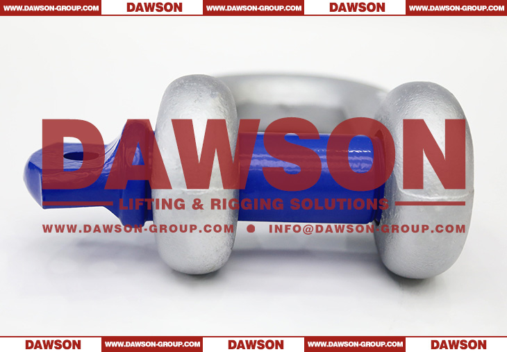 DAWSON Hot Dip Galvanized US Type DG210 Chain Shackle with Screw Pin, High Strength S6 Screw Pin Dee Shackle - Dawson Group Ltd. - China Manufacturer