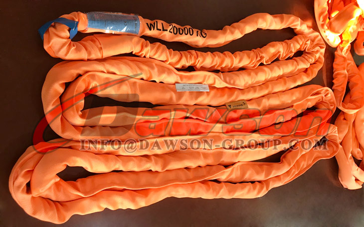 WLL 20T Polyester Round Slings - Dawson Group Ltd. - China Supplier, Manufacturer, Factory