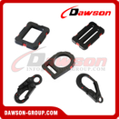 Dielectric Quick Buckles, Dielectric Rope Snap Hooks, Dielectric D-Rings