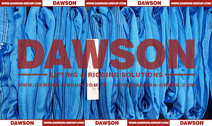 WLL 8T Polyester Round Slings, Lifting Slings - Dawson Group Ltd. - China Manufacturer, Supplier, Factory