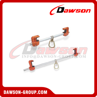 DS-IBT-2 Aluminum Body I-Beam Trolley with Steel Anchor