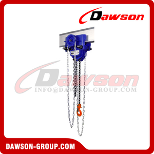 DS-AJ Type 1T-100T Integrated Trolley Type Chain Hoist for Lifting and Transportation
