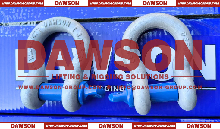 Dawson Brand Hot Dip Galvanized US Type DG209 Bow Shackle with Screw Pin, S6 High Strength Screw Pin Anchor Shackle - Dawson Group Ltd. - China Manufacturer, Supplier, Factory