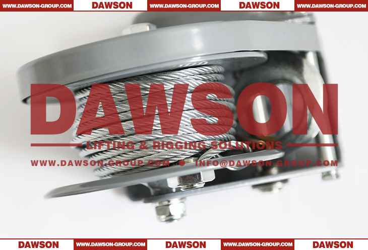 DSHW-C Type 1200lbs Auto Brake Hand Winch with Cable, Truck Hand Winch (Portable Winch) for Pulling - Dawson Group Ltd. - China Manufacturer, Factory
