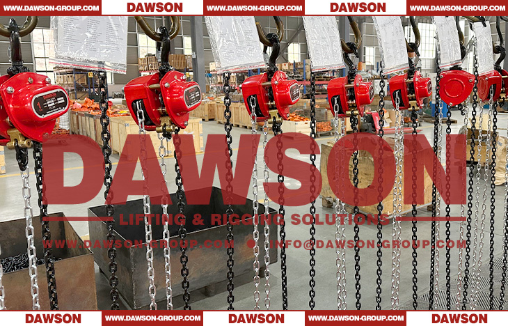 DSVD 1T Manual Chain Block, Chain Hoist for Construction Site - Dawson Group Ltd. - China Manufacturer, Factory