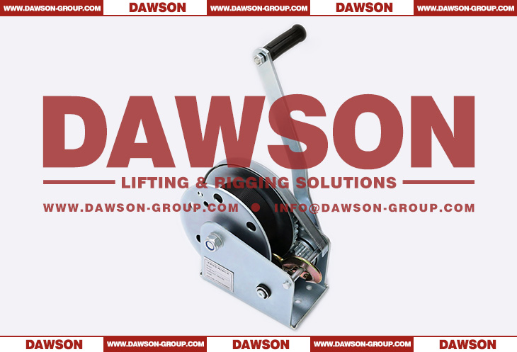Auto Brake Hand Winch with 50MM Polyester Sling, Truck Hand Winch (Portable Winch) for Pulling - Dawson Group Ltd. - China Supplier, Factory