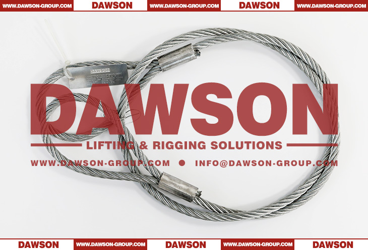 WS71-E-E,T,TH,S&K Flemish Eye Splice Wire Rope Slings - China ...