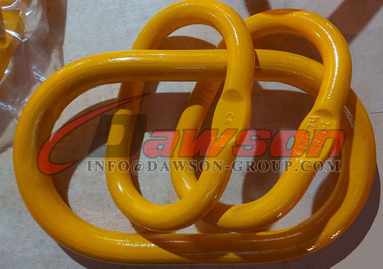 Grade 80 A347 U.S. Type Super Alloy Steel Welded Master Link Assembly