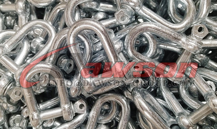 European Type Commercial Galv Dee Shackle - Dawson Group Ltd. - China Manufacturer, Supplier, Factory