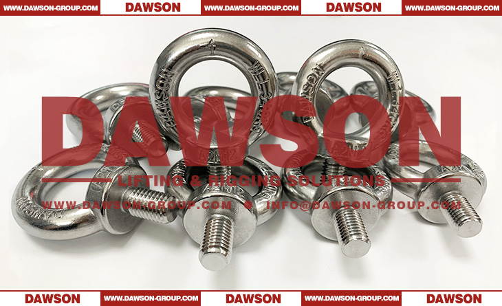 M12 Stainless Steel DIN 580 Eye Bolt, AISI316 AISI304 Lifting Eye Bolt Ring Screw - Dawson Group Ltd. - China Manufacturer, Supplier, Factory