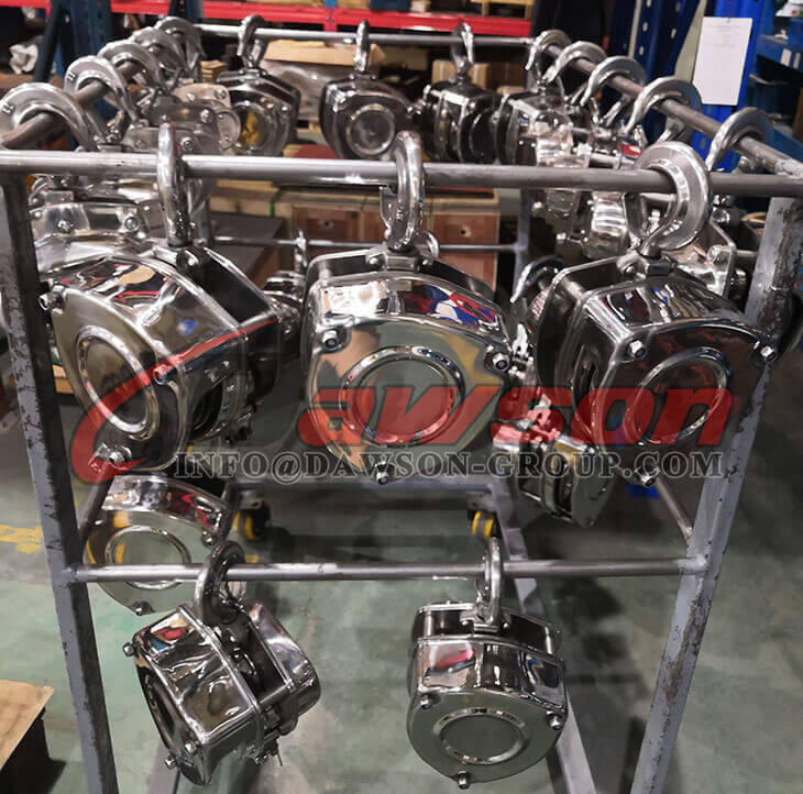DS-ST-C Stainless Steel Chain Hoist, SS Chain Block, Manual Chain Block - Dawson Group Ltd. - China Manufacturer, Factory