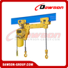 DS-HBTW Twin Hook Electric Chain Hoist with Electric Trolley, Double Hook Electric Hoist