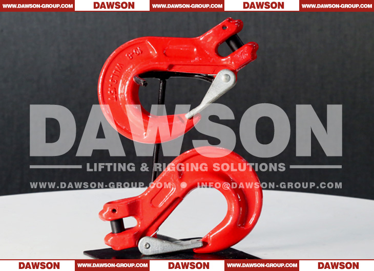 DS333 G80 Forged Clevis Sling Hook with Cast Latch for Lifting Chain Slings - Dawson Group Ltd. - China Manufacturer, Supplier