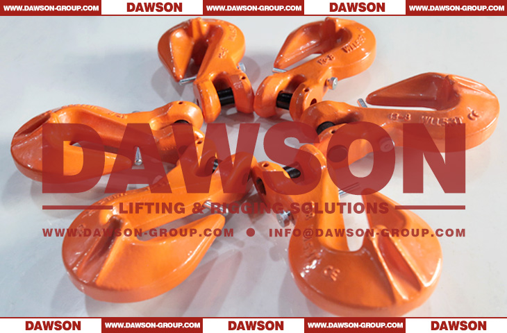 DS313 G80 Clevis Shortening Cradle Grab Hook with Safety Pin for Adjust Chain Length - Dawson Group Ltd. - China Factory
