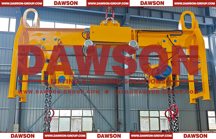 WLL 15T Electric Telescopic Spreader, Electric Telescopic Flip Machine, Electric Rotary Billet Spreader, Spreader Lifting Clamp - Dawson Group Ltd. - China Supplier, Factory (2)